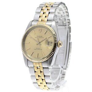 TUDOR Prince Oyster Date 74033 Cal.2824-2 gold Dial Automatic Men's Watch_849830